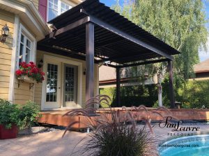 aluminum pergola, outdoor canopy, garden pergola, shelter, rainproof garden canopy
