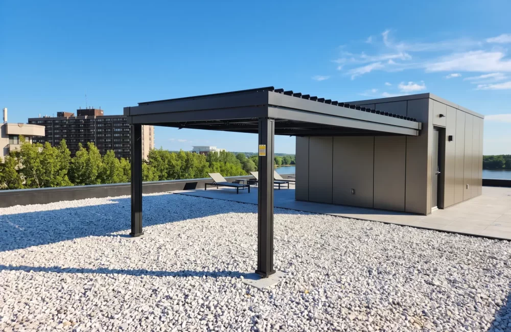 Aqua Riva — pergola à Pierrefonds