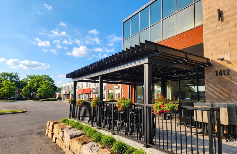 Cafellini — pergola à Saint-Bruno-de-Montarville