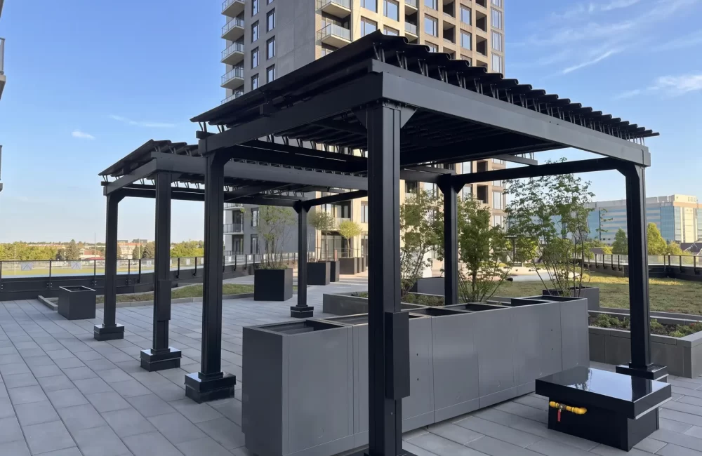 Centrepointe Collective — pergola à Ottawa