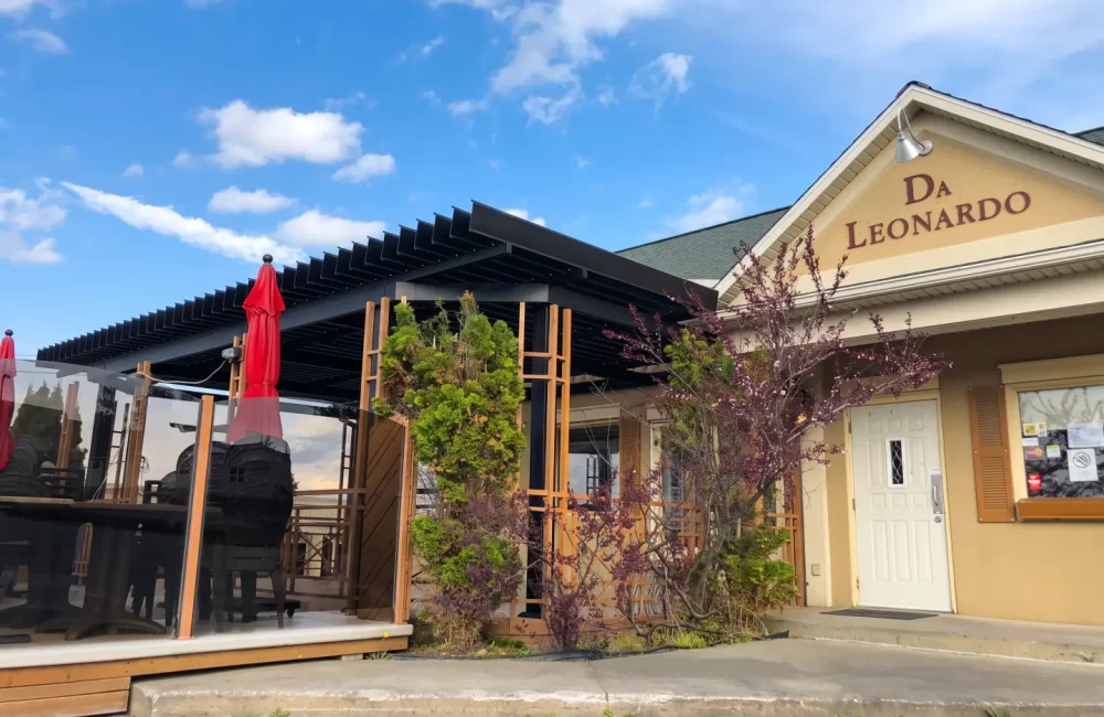Restaurant Da Leonardo — pergola à Sherbrooke
