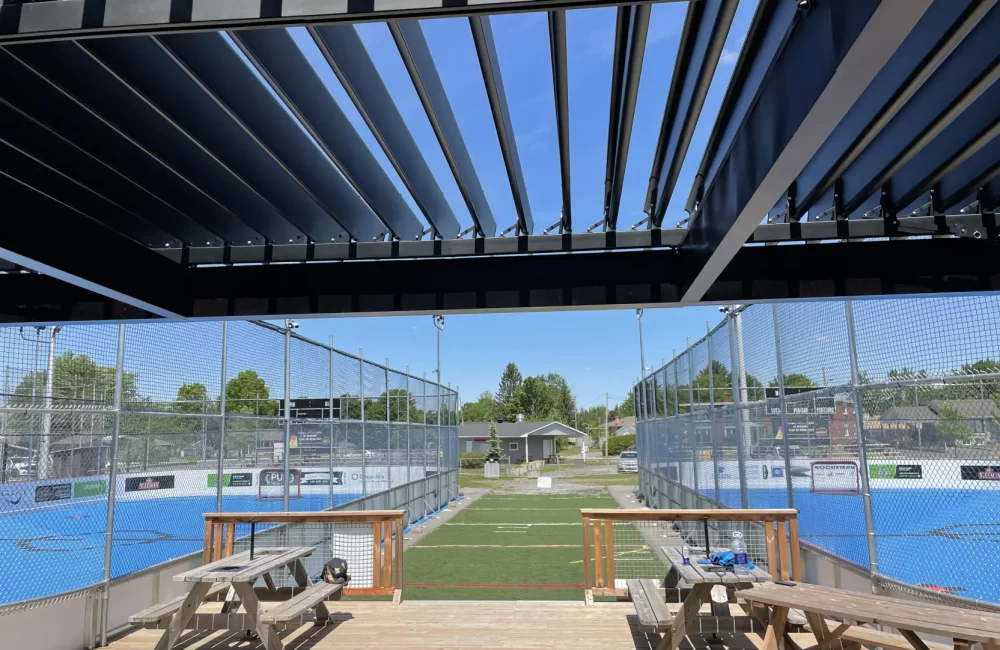 Dek Hockey Cowansville — pergola à Cowansville