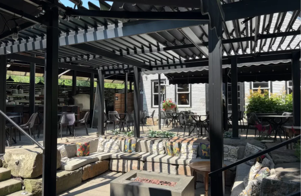 Domaine Jolivent — pergola à Lac-Brome