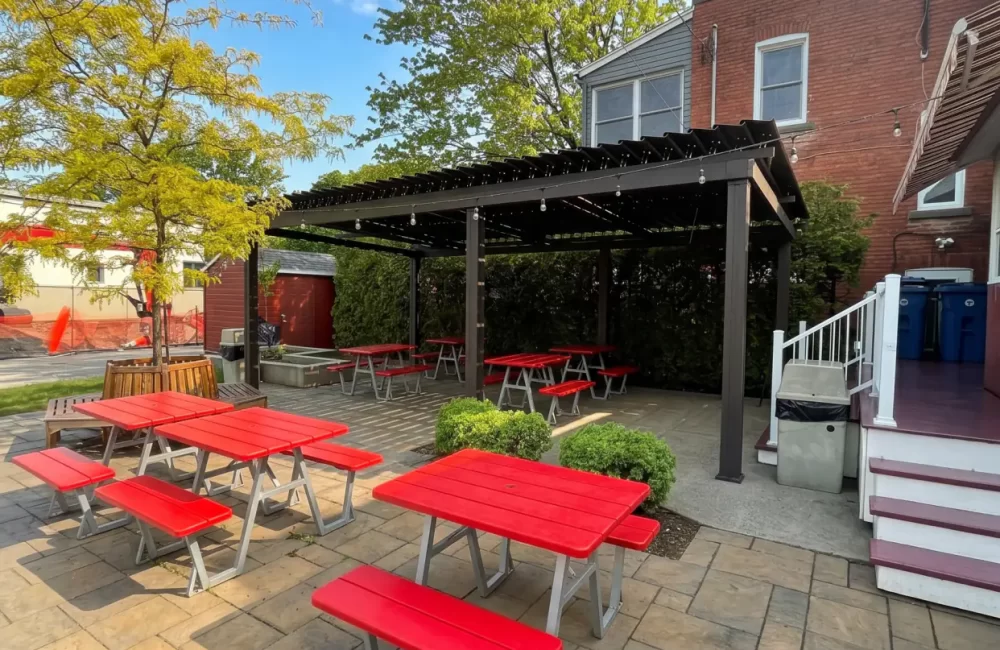 La Frizette — pergola in Longueuil