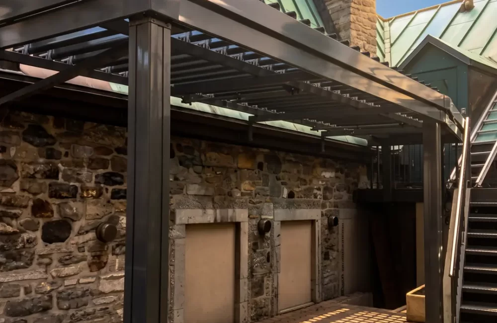 Jardin Nelson — pergola à Montréal