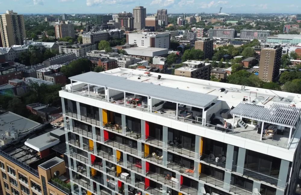 Laurent & Clark — pergola à Montréal