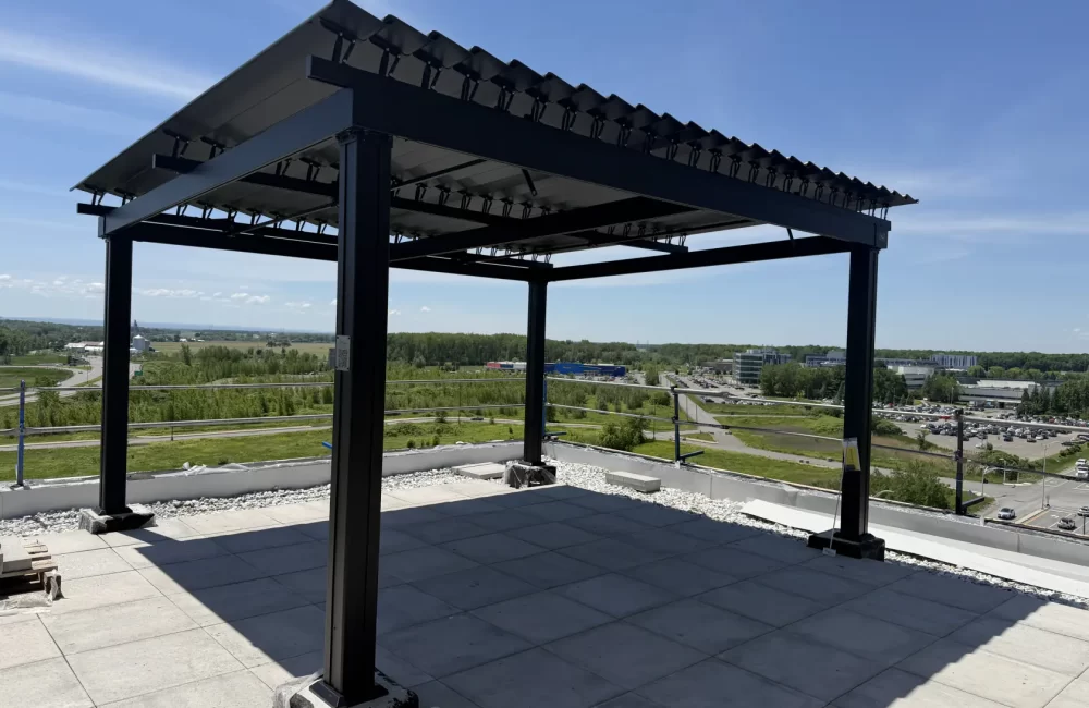 Livéo Condos Chateaugay — pergola à Châteauguay