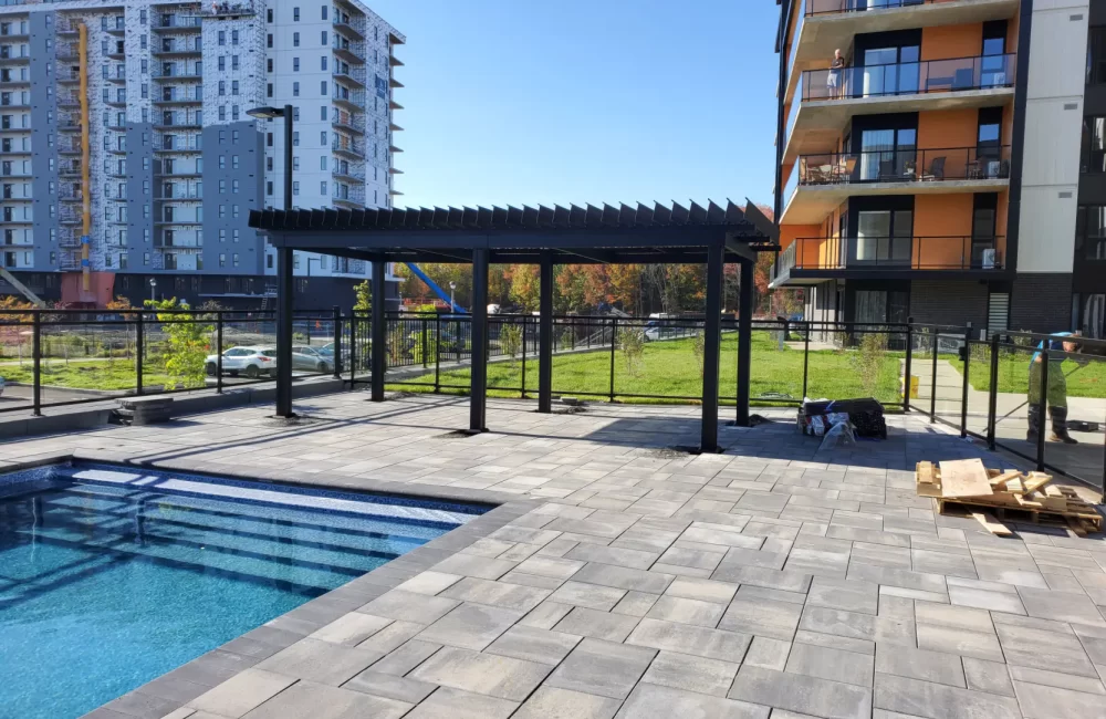 Les Loges St-Nicolas — pergola à Lévis
