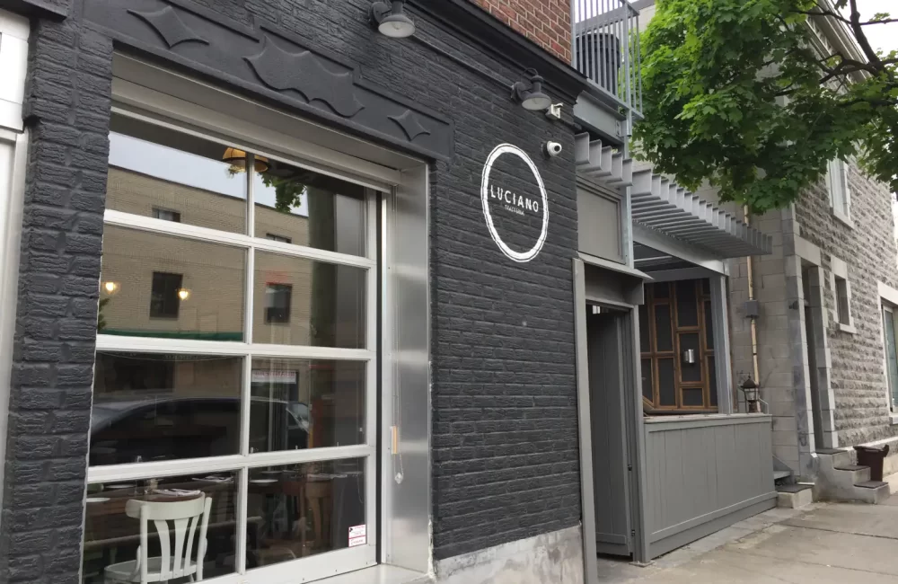 Luciano Trattoria — pergola à Montréal