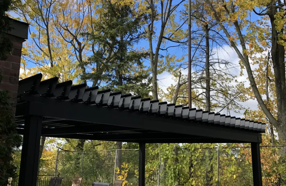 Manoir Soleil — pergola à Chambly