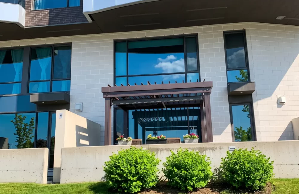 Métis Condos — pergola à Québec