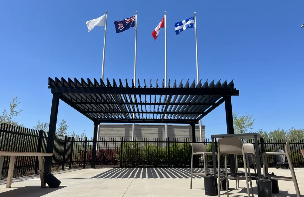 Molson Coors Brasserie Longueil — pergola in Saint-Hubert