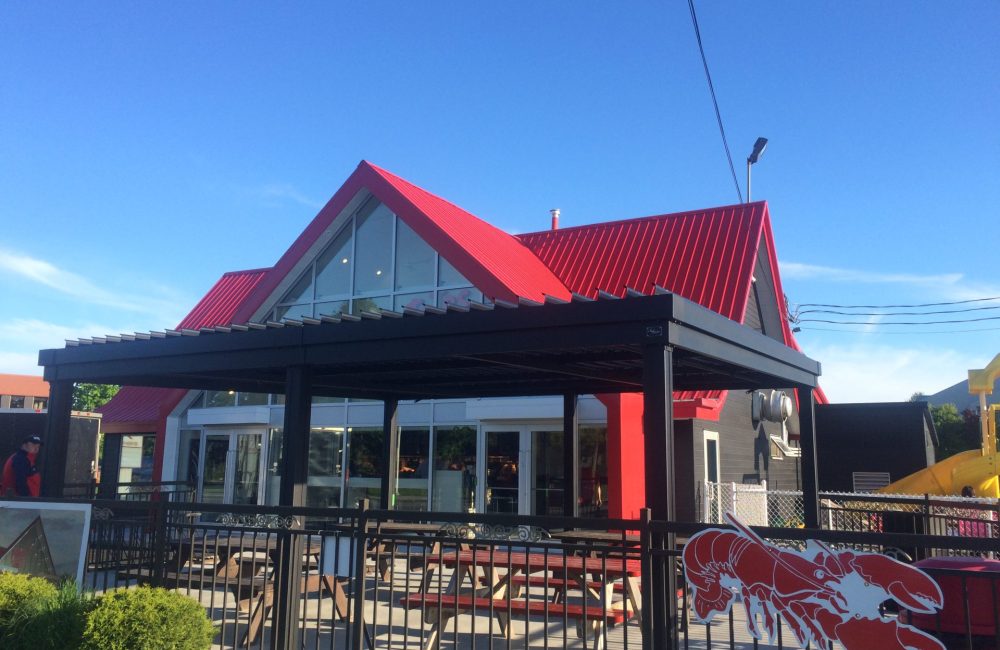 Restaurant Patate Plus — pergola à Québec