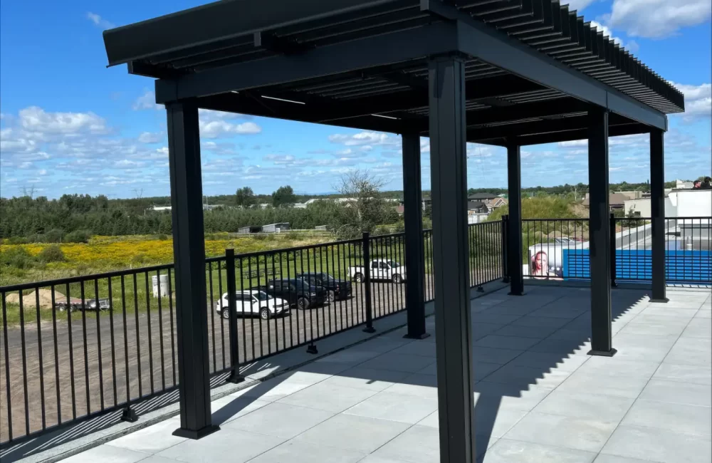 PNS Tech — pergola à Saint-Agapit