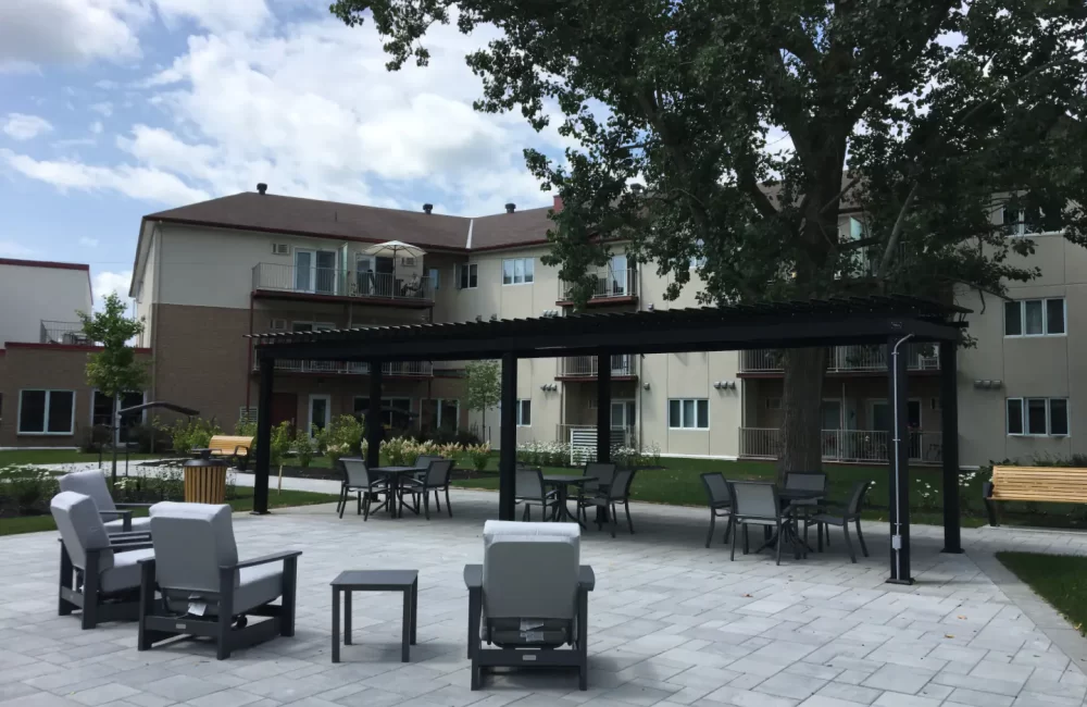 Résidences Les Richeloises — pergola à McMasterville