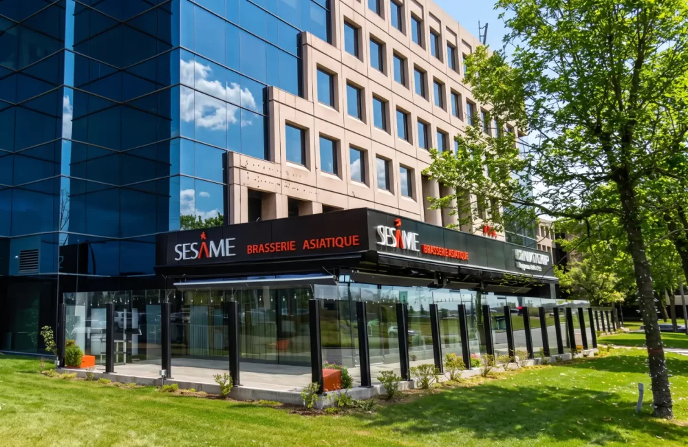 Restaurant Le Sésame — pergola à Québec