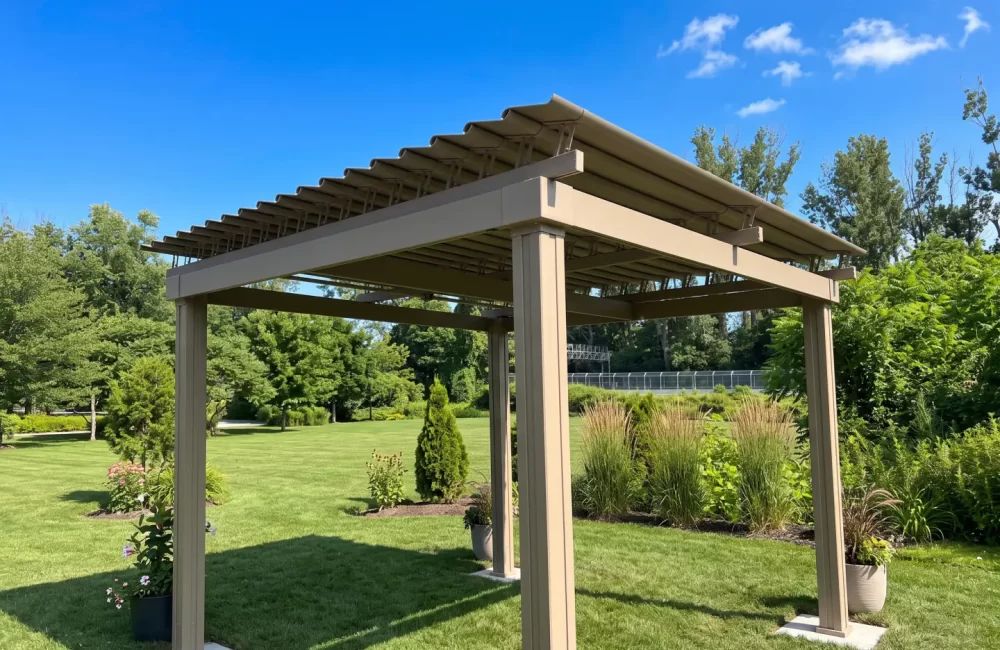 Société du Parc Jean-Drapeau — pergola à Montréal