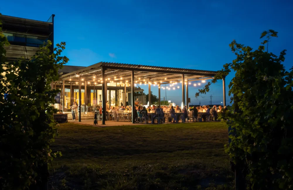 Stratus Vineyards — pergola in Niagara-on-the-Lake