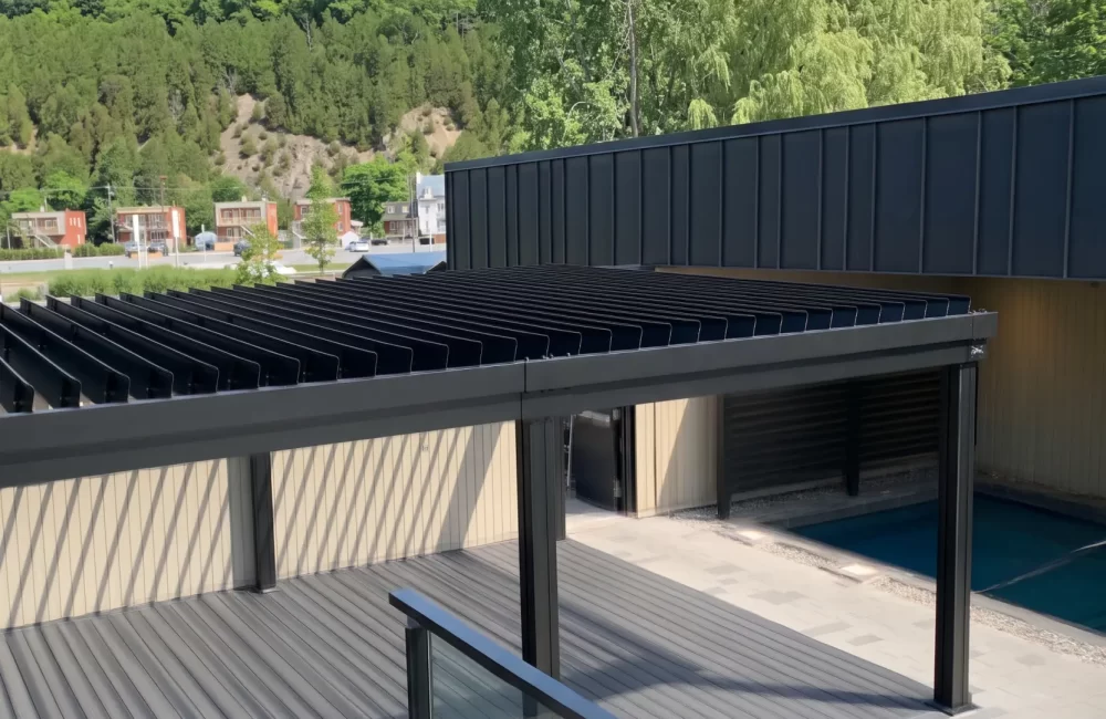 Strom Spa Nordiques Québec — pergola à Québec