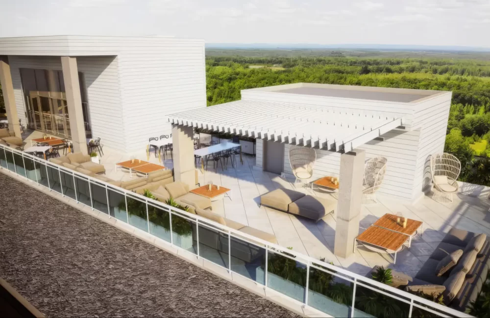 Condos Terranova — pergola à Terrebonne