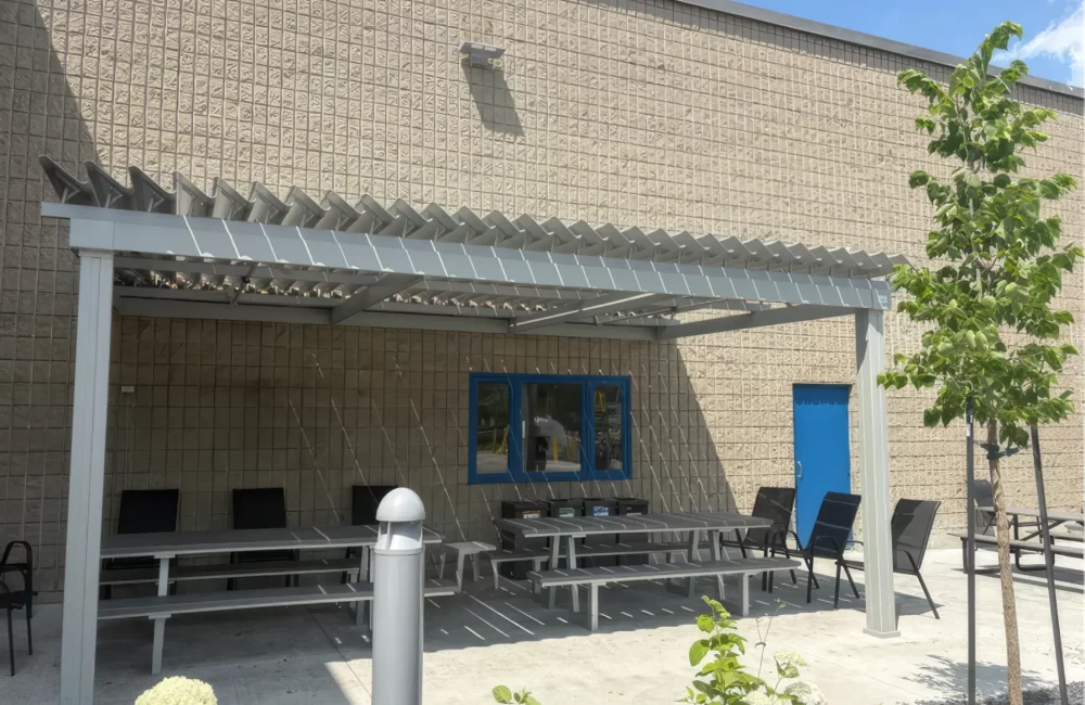 Société de Transport de Sherbrooke — pergola à Sherbrooke